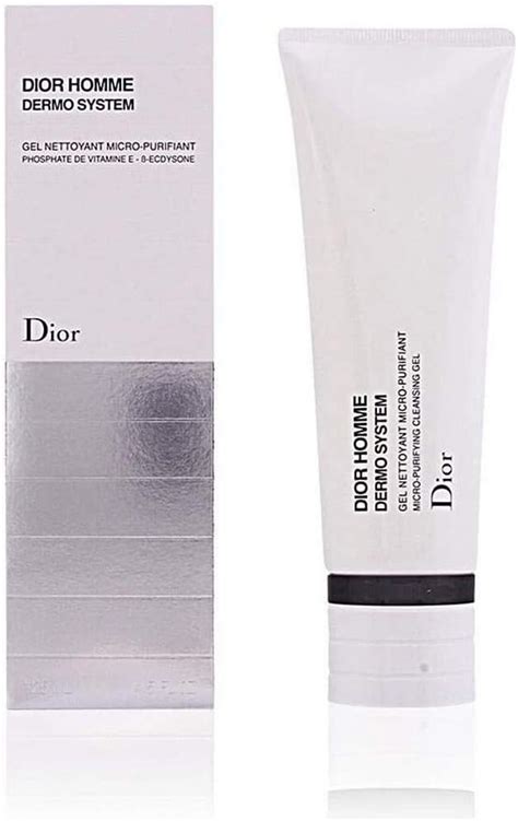 dior homme dermo system micro-purifying cleansing gel отзывы|Dior dermo system gel.